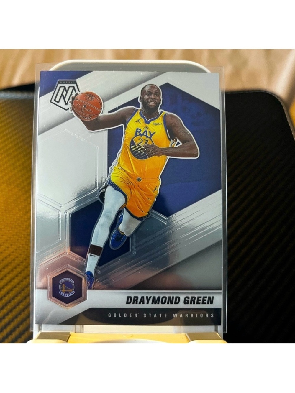 Golden State Warriors Draymond Green 2021 Panini Mosaic No. 55 NBA Trading Card